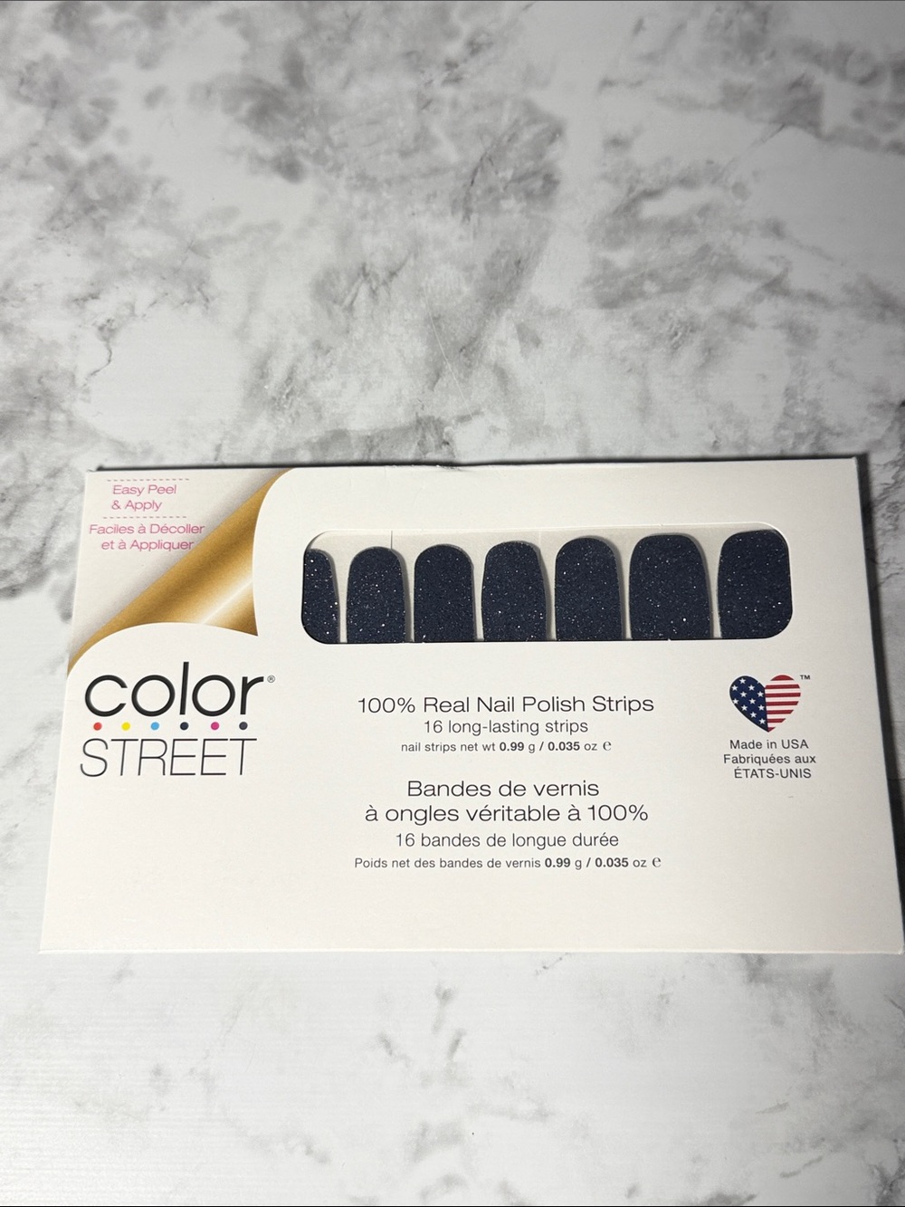 Color Street Moon River Nail Strips NWT